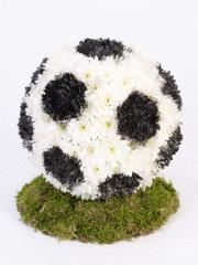Floral football in 3D *