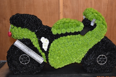 Floral Motor Bike