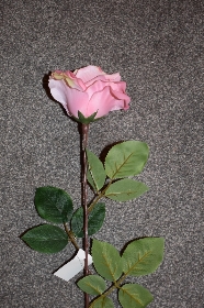 Pink Rose in polysilk fabric
